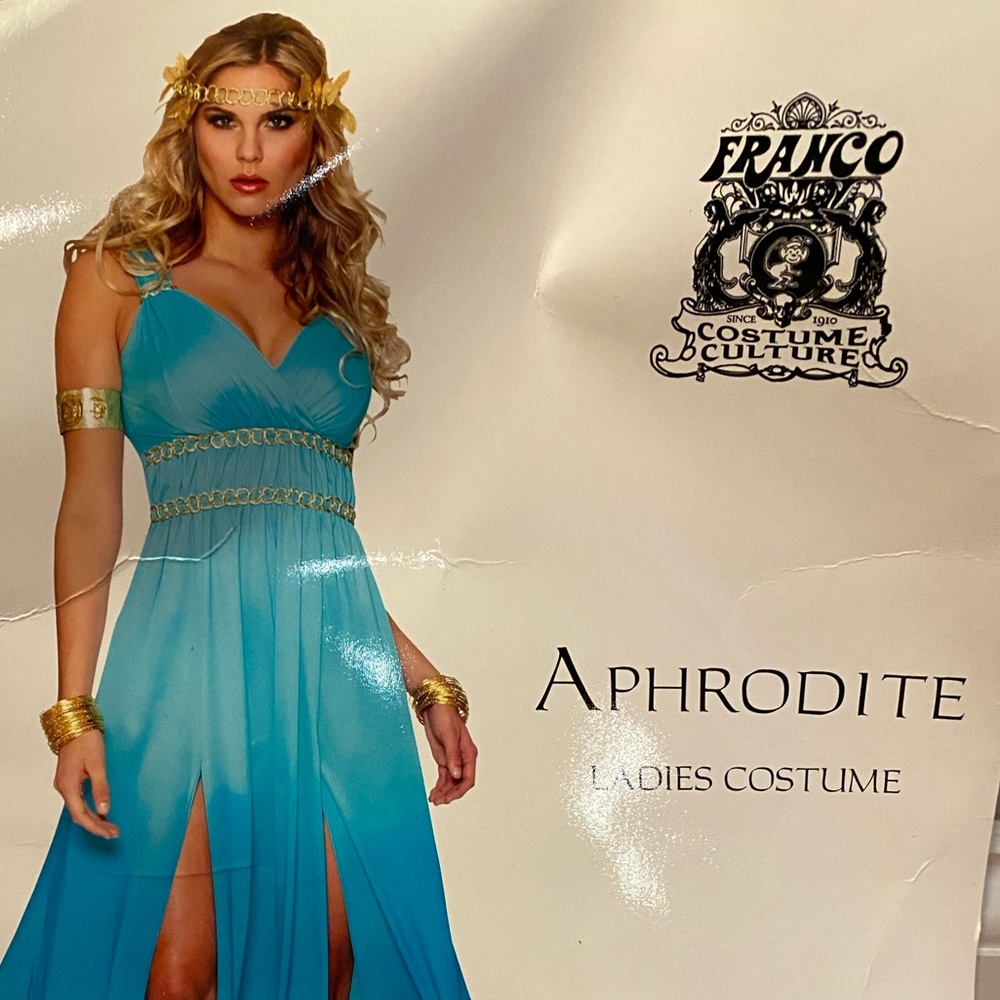 Aphrodite Costume size medium